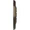 Ekena Millwork Wakefield Ceiling Medallion (Fits Canopies up to 3 5/8"), Hand-Painted Brass, 11 3/4"OD x 1 1/4"P CM11WABRS - alternate 5